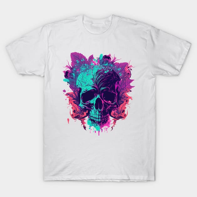 skull 1 T-Shirt by retrocolorz